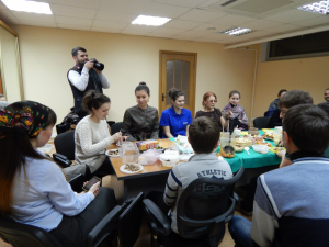 Практическое занятие по традиционной пище казаков в казачьем этнокультурном центре "Наследие"            
